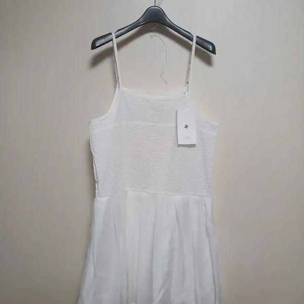 [BUNJANG] HANE White Layered Sleeveless Top - M / 무신사 H무신사 HANE 하네 화이트 레이어드 M 새상품
