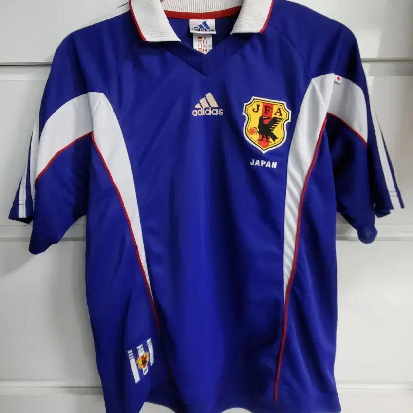 [BUNJANG] Adidas 1999-2000 Japan National Team Home Jersey / 90s 아카이브 아디다스 99-00 시즌 일본 국대 홈 유니폼 정품