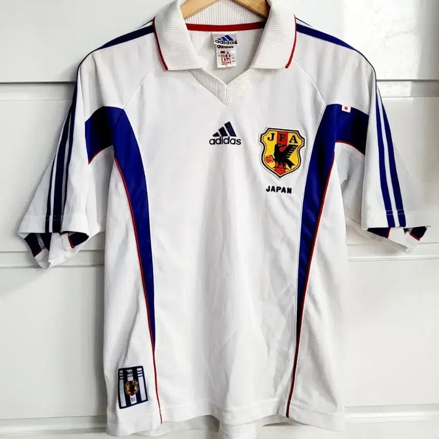 [BUNJANG] Adidas 99-00 Japan National Team Away Authentic Jersey / 90s 아카이브 아디다스 99-00 시즌 일본 국대 어웨이 유니폼 정품