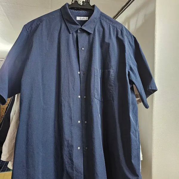 [BUNJANG] nanamica Wind Shirt Short Sleeve XL / 나나미카 윈드셔츠 반팔 XL