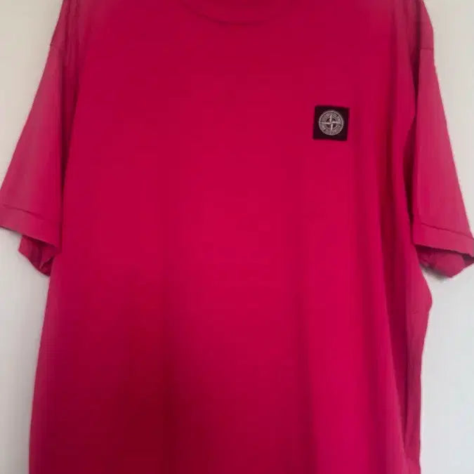 [BUNJANG] Stone Island T-Shirt / 스톤아일랜드 반팔 티셔츠 정품, 핑크