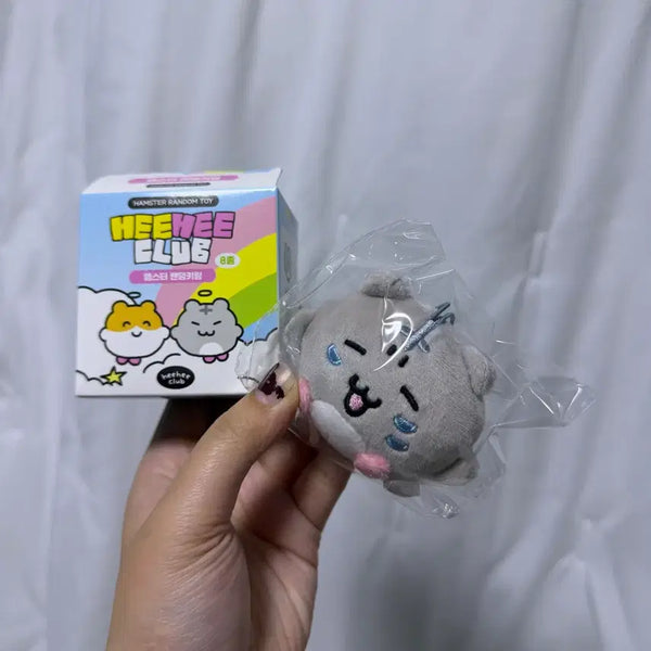 [BUNJANG] Heehee Club Hamster Random Keychain / 히히클럽 햄스터 랜덤 키링