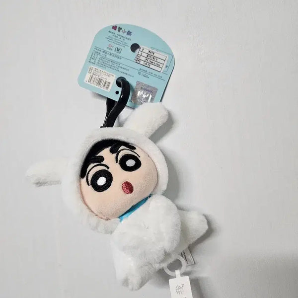 [BUNJANG] Crayon Shin-chan Official Genuine White Dog & Shin-chan Wind-up Toy / (새상품) 짱구는 못말려 정품 꼬리흔드는 태엽 흰둥이짱구