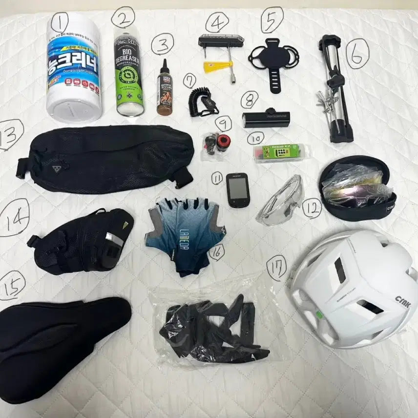 [BUNJANG] Various Bicycle Accessories and Apparel / 자전거와 관련된 물건들 판매합니다