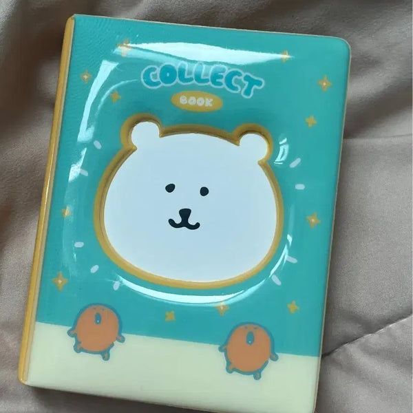 [BUNJANG] Nongdamgom Damgom Collect Book & Keyring Set / 농담곰 담곰이 콜렉트북 포토카드 앨범 & 키링 세트