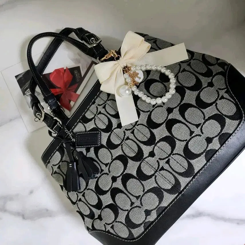 [BUNJANG] Coach Hampton Carryall Tote Shoulder Bag / 새상품) 코치 햄튼 캐리올 토트, 숄더백