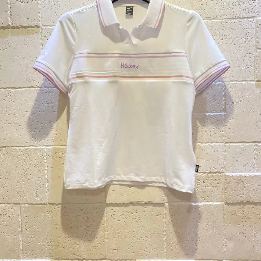 [BUNJANG] Wolsey Women's Golf Short-Sleeve Polo Shirt (M) / 25년거의새옷)Wolsey 여성 골프 반팔티 95 (M)