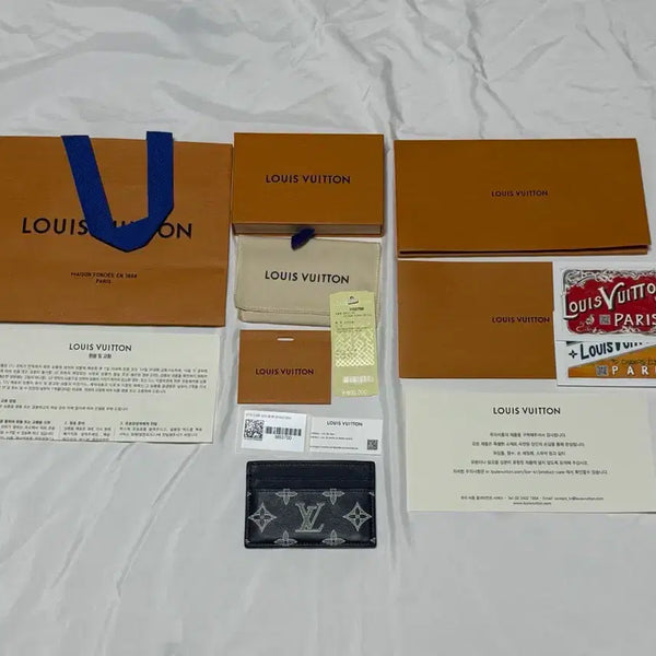 [BUNJANG] Louis Vuitton Double Card Holder / 루이비통 더블 카드 홀더 카드지갑 풀구성