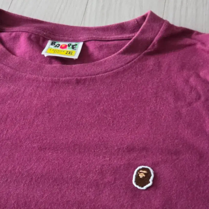 [BUNJANG] BAPE Small Logo T-Shirt / 베이프 스몰로고 반팔 티셔츠 2XL(105)