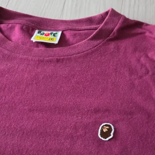 [BUNJANG] BAPE Small Logo T-Shirt / 베이프 스몰로고 반팔 티셔츠 2XL(105)