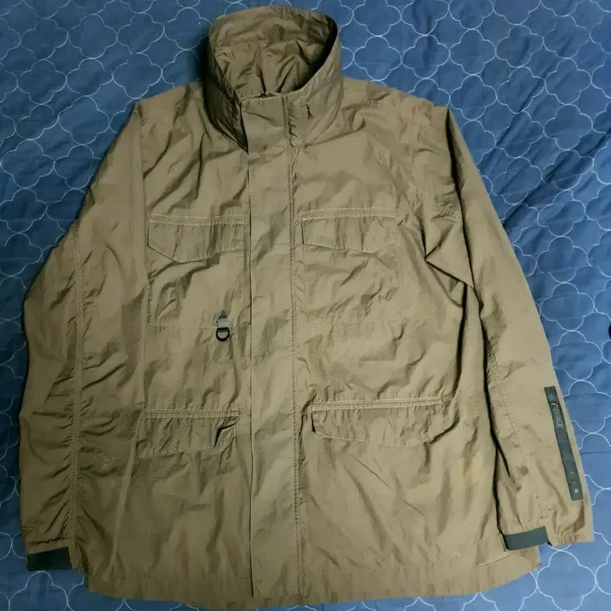 [BUNJANG] Adidas Terrex Multi-Pocket Ultra-Light Windbreaker Jacket Olive / (빈티지) 아디다스 테렉스 멀티포켓 초경량 바람막이 올리브(2XL)