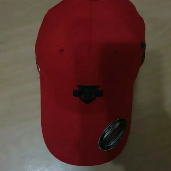 [BUNJANG] Descente Red Logo Baseball Cap (Size S-M) / 중고a급 정도 데상트 볼캡 56 s~m