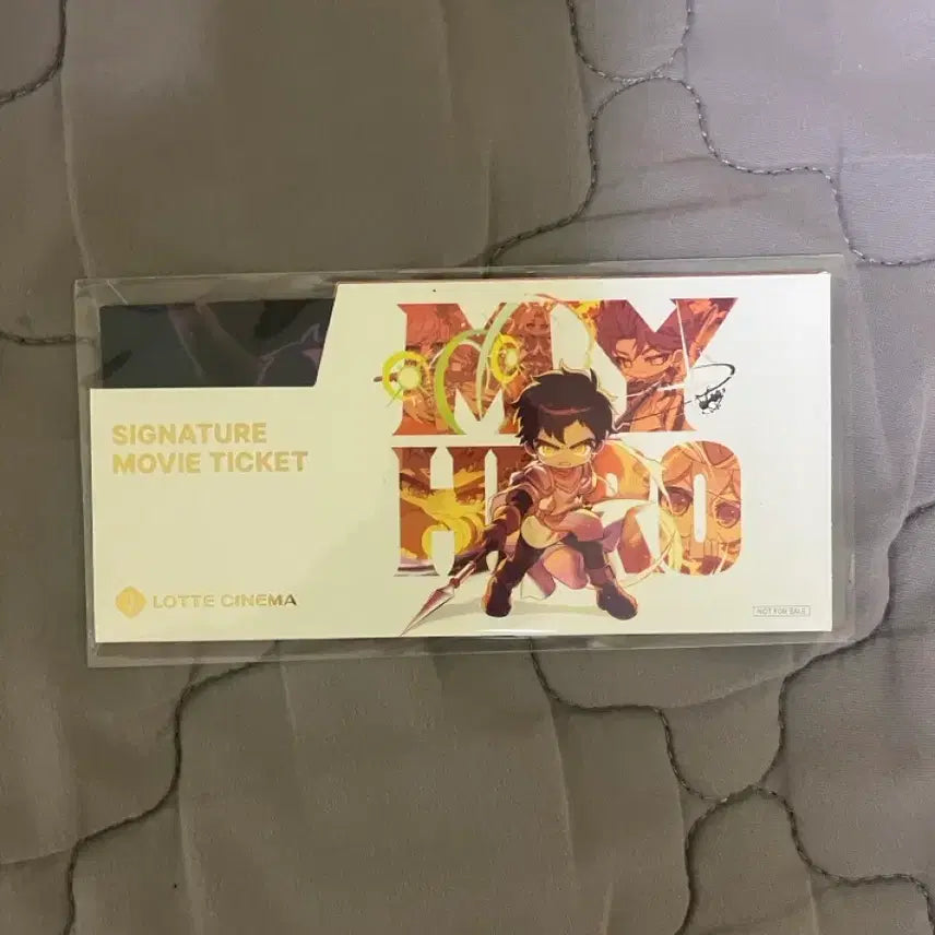 [BUNJANG] Dear My Hero Signature Movieticket / 디어 마이 히어로 시그니처 무비티켓