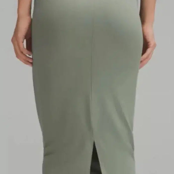 [BUNJANG] Lululemon Nulu Slim Fit High-Rise Midi Skirt Size 2 / 택채 새상품)룰루레몬 Nulu 슬림핏 하이라이즈 미디스커트 2사이즈