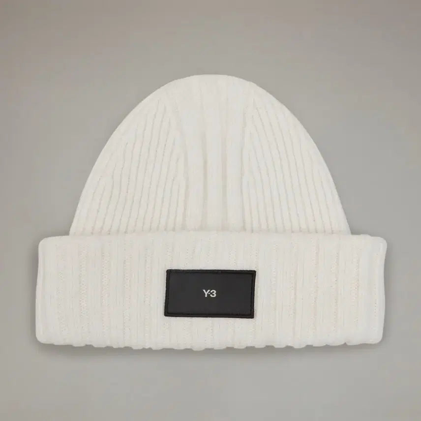 [BUNJANG] Y-3 Knit Beanie White / 새상품 Y-3 니트 비니 화이트(IL6964)