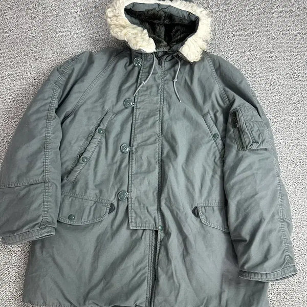 [BUNJANG] US Military Original N-3B Parka (Large) / 미군 오리지날 n3b L