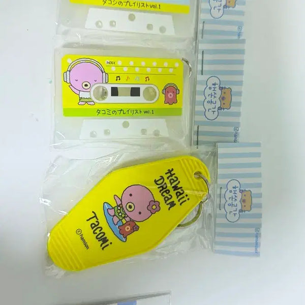[BUNJANG] Hamsson Space Cassette Tape Keychain & Recorder Factory Magnet Set / 서일페 햄쏜공간 키링 세트
