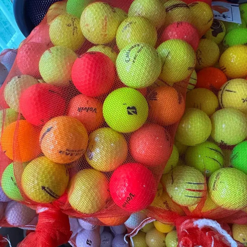 [BUNJANG] Used Golf Balls - Colored & White (Bulk) / +로스트볼+칼라/흰볼 대량 판매