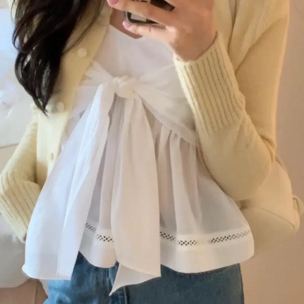 [BUNJANG] Le Plain Mabel Blouse / 르플레인 마벨 블라우스 S