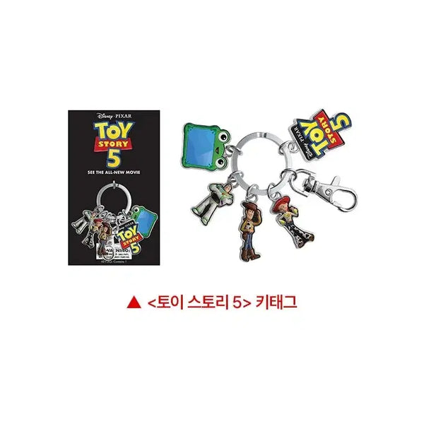 [BUNJANG] Toy Story 5 Keyring Woody Buzz Jessie Merchandise / 토이 스토리5 키태그 키링 특전 굿즈 우디 버즈 제시