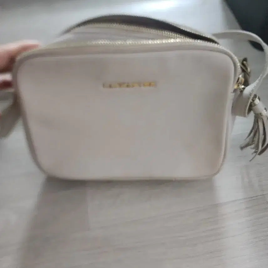 [BUNJANG] Lancaster Crossbody Bag Beige / 랑카스터크로스백베이지