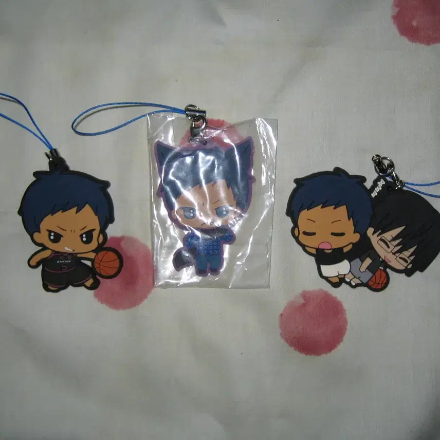 [BUNJANG] Kuroko's Basketball Aomine Daiki Strap Keychain / 쿠로코의 농구/ 쿠농 아오미네 다이키 스트랩 키링