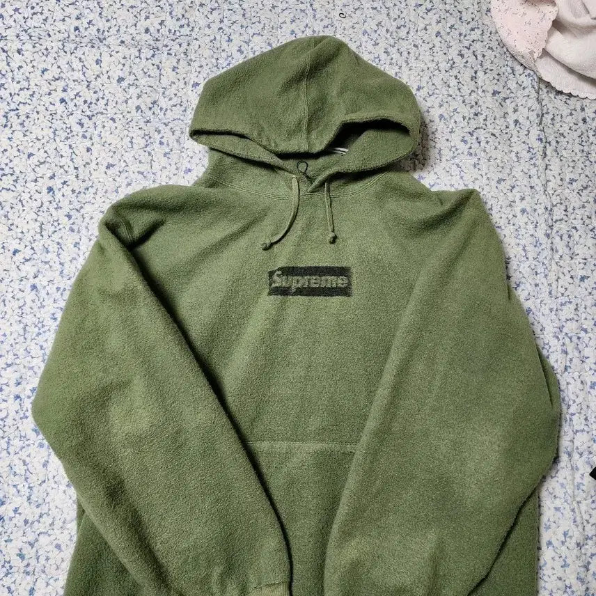 [BUNJANG] Supreme Inside Out Hooded Sweatshirt Khaki XL / 슈프림 인사이드아웃 후드 카키 xl