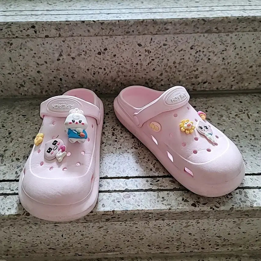 [BUNJANG] Crocs Sandals Pink 240mm / 연핑크색 크록스 샌들(240mm)