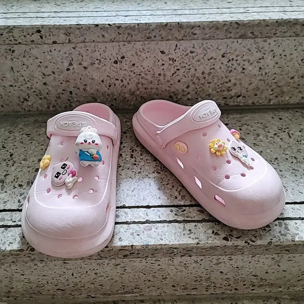[BUNJANG] Crocs Sandals Pink 240mm / 연핑크색 크록스 샌들(240mm)