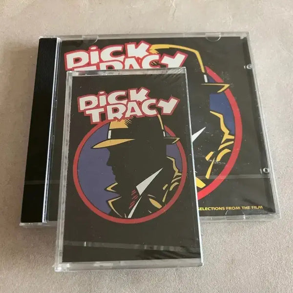 [BUNJANG] Dick Tracy Movie OST License First Edition Sealed CD + Cassette Tape / 영화 딕 트레이시 OST 라이센스 초판 미개봉 CD + 카세트테이프