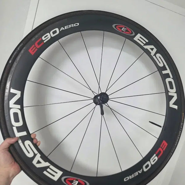[BUNJANG] Easton EC90 Carbon Front Wheel / 이스턴 ec90 카본 자전거휠