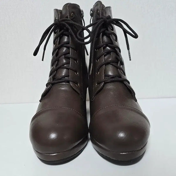 [BUNJANG] Brown Ankle Boots Size 245 / 브라운 앵클 부츠 245