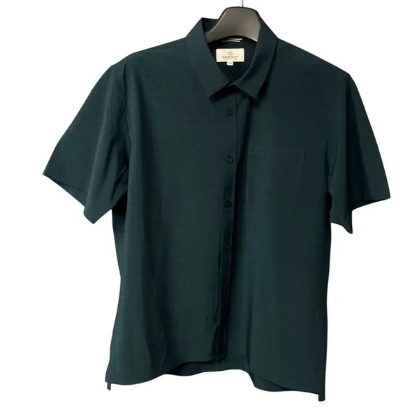 [BUNJANG] Kolon Sport Logo Check Outdoor Half Shirt / 110 코오롱스포츠 로고 체크 아웃도어 하프 셔츠
