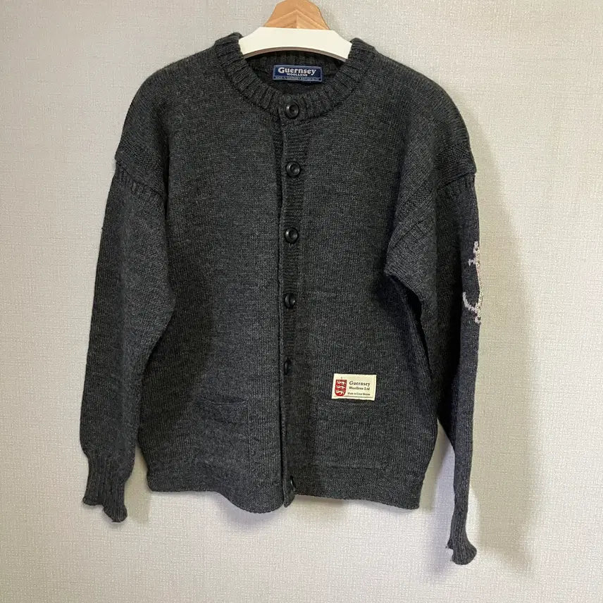 [BUNJANG] Ganz Weullens Fisherman Whole Garment Cardigan / 건지울른스 피셔맨 홀가먼트 가디건 44