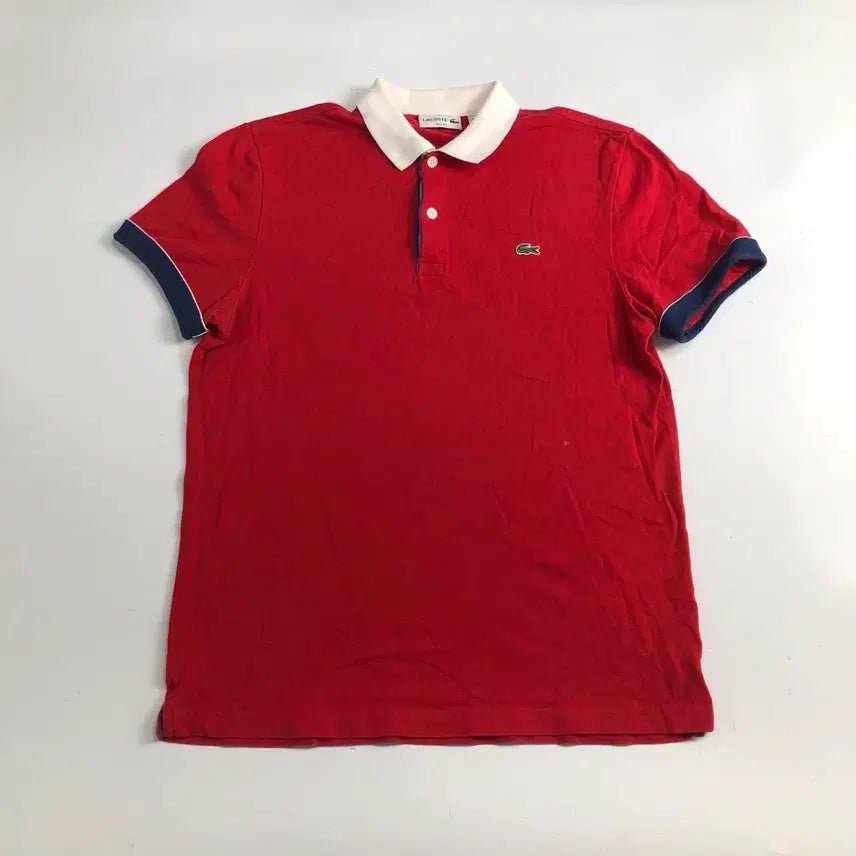 [BUNJANG] Lacoste Short Sleeve Polo Shirt / 라코스테 반팔 카라티