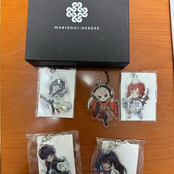 [BUNJANG] Mabinogi Heroes Original Soundtrack CD Set & Keychains / 마영전 굿즈 키링&음원시디 세트
