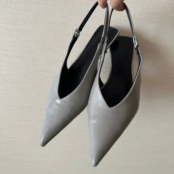 [BUNJANG] H&M Stiletto Slingback Sandals Size 36 / h&m 스틸레토 슬링백샌들 36size