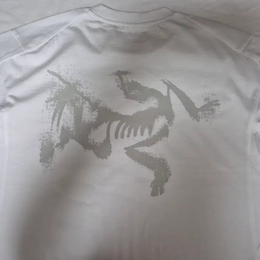 [BUNJANG] Arc'teryx Kragg Cotton Bloodbird SS T-Shirt White S / 아크테릭스 크래그 코튼  블러드버드 SS 티셔츠  화이트 S