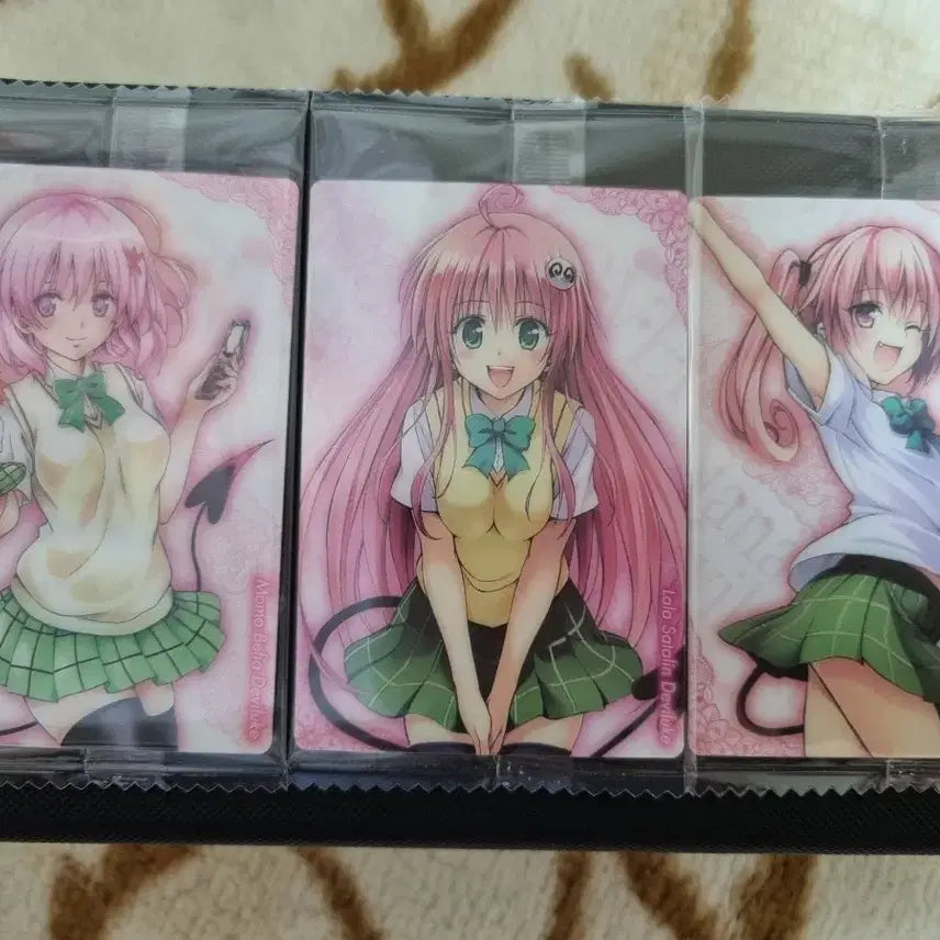 [BUNJANG] To Love Ru Wafer Card Set (3 Types) / 투러브 트러블 웨하스 카드 3종