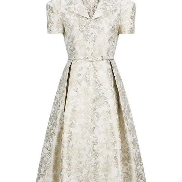 [BUNJANG] Lyra Brillant Rêve Jacquard Dress / [최종가격]리라브리앙 레브 자카드 드레스 reve jacquard