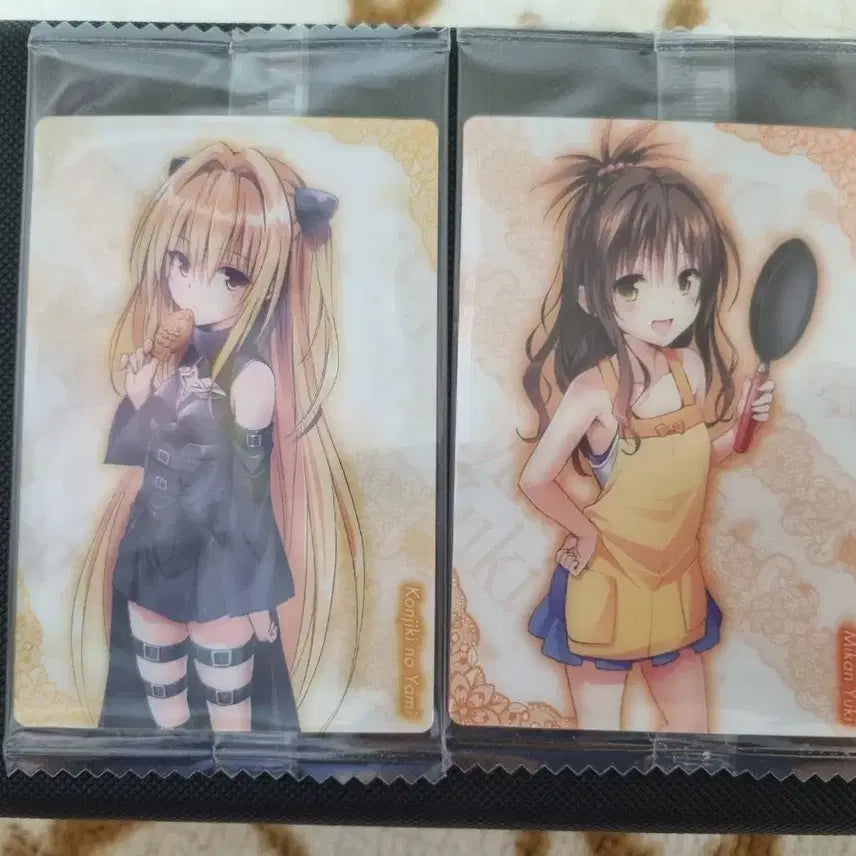[BUNJANG] To Love Ru Wafer Card Set (2 Types) / 투러브 트러블 웨하스 카드 2종