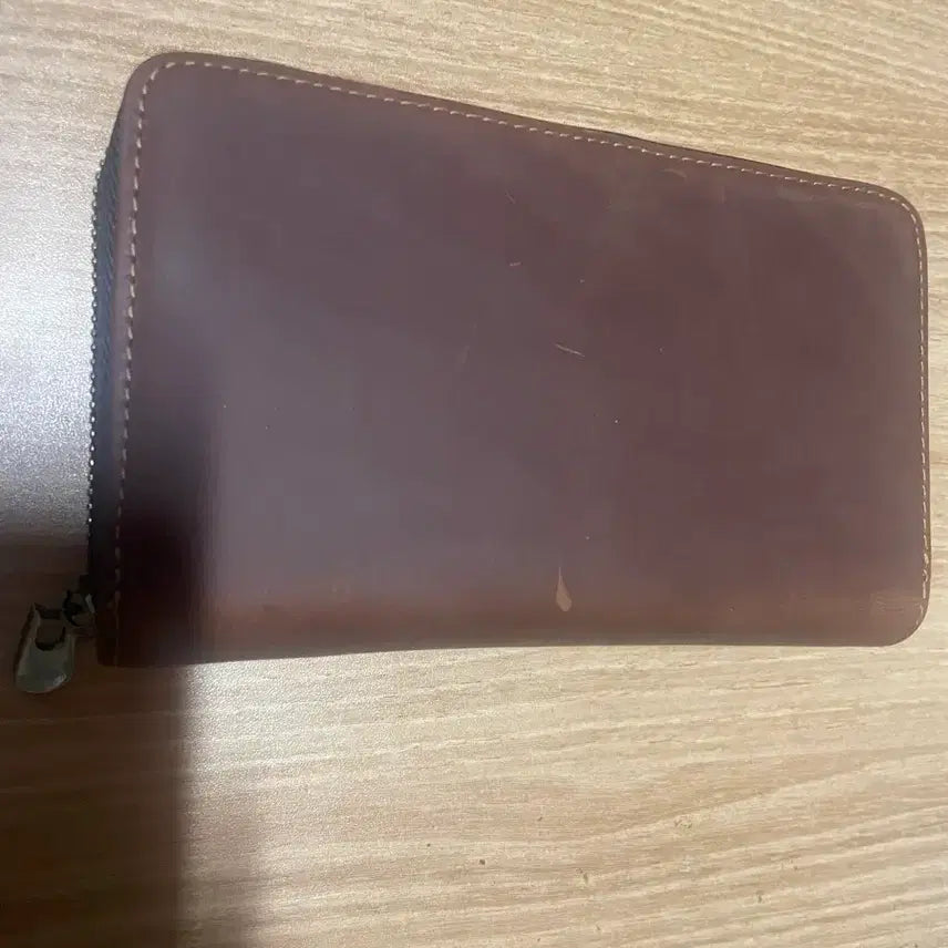 [BUNJANG] Yaja Company Leather Pencil Case Pouch / 야자컴퍼니 필통 펜파우치 케이스