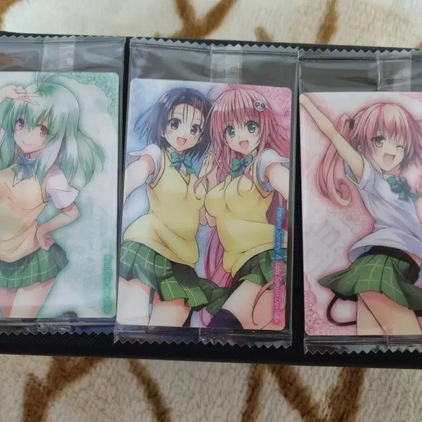 [BUNJANG] To Love Ru Wafer Card Set (3 Types) / 투러브 트러블 웨하스 카드 3종