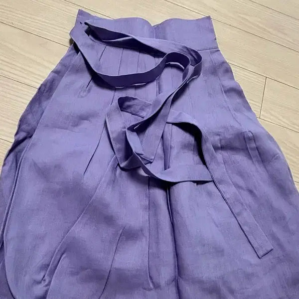 [BUNJANG] Ttetalot Salon Linen Skirt / 때때롯살롱 (구.치마저고리) 생활한복 린넨 허리치마 새제품 판매