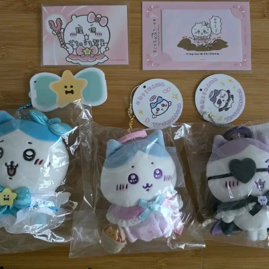 [BUNJANG] Magical Charging Mascot & Angel/Devil Mascot Hachiware Bundle Set / 매지컬 충전 마스코트, 천사&악마 마스코트 하치와레&팝업 특전 일괄
