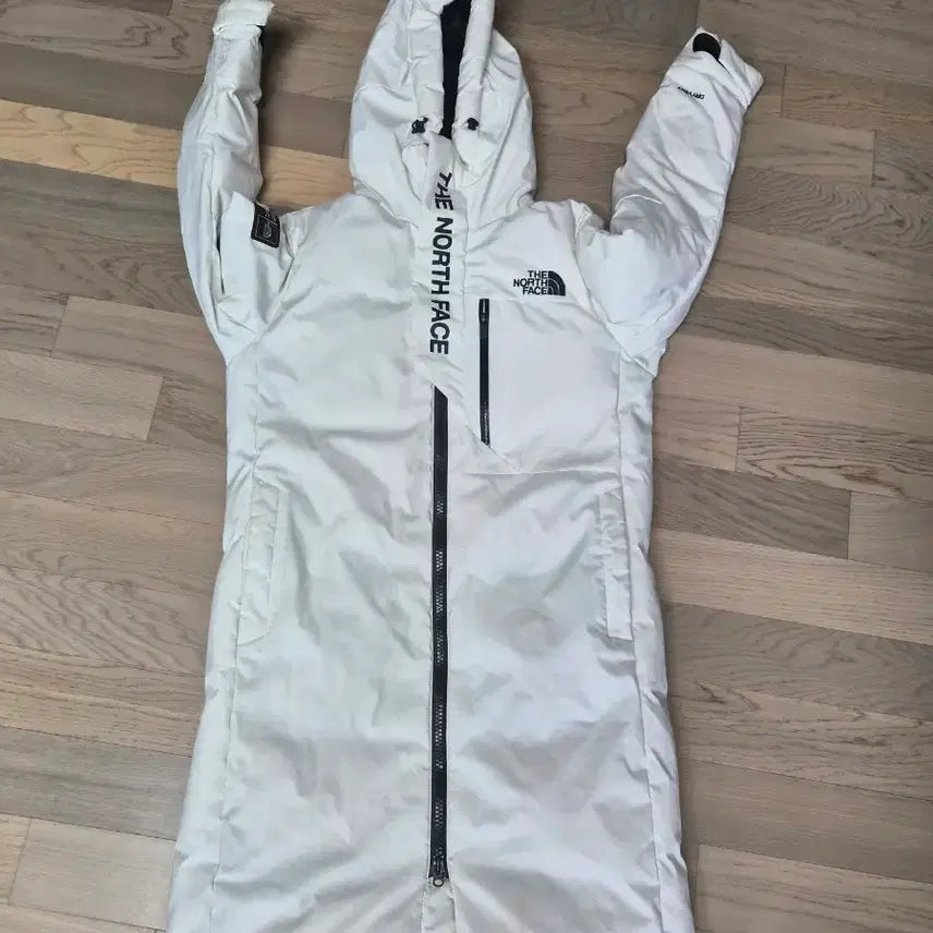 [BUNJANG] The North Face White Long Padded Coat / 노스페이스 롱패딩 화이트