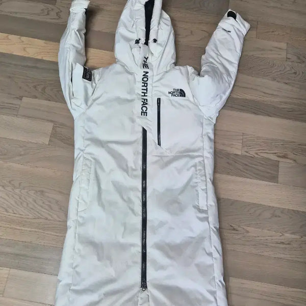 [BUNJANG] The North Face White Long Padded Coat / 노스페이스 롱패딩 화이트