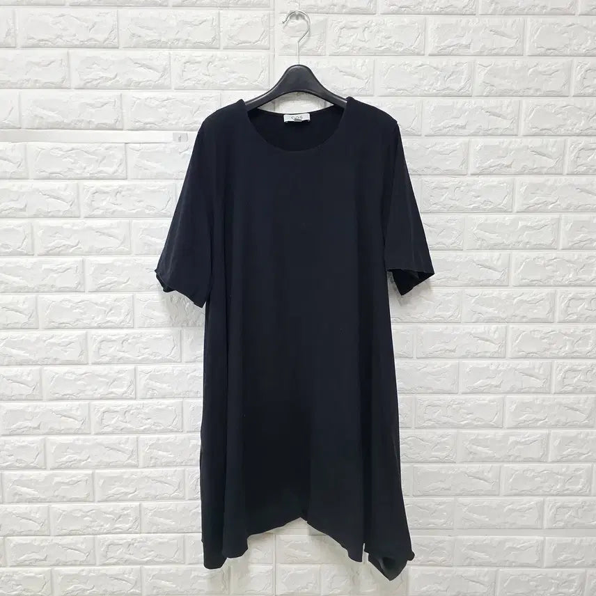 [BUNJANG] COS Black Short Sleeve Dress / L 코스 COS 블랙 반팔 원피스  D812