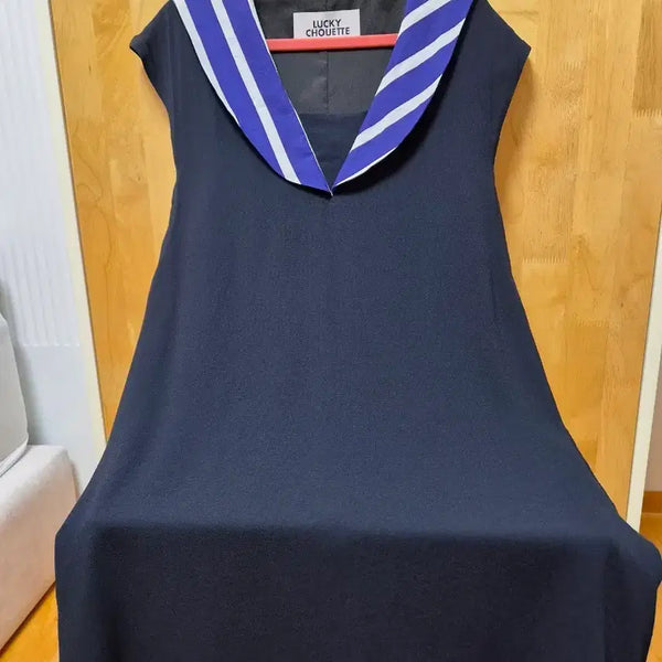 [BUNJANG] Lucky Chouette Navy Sailor Dress / 럭키슈에뜨 네이비 세일러 원피스