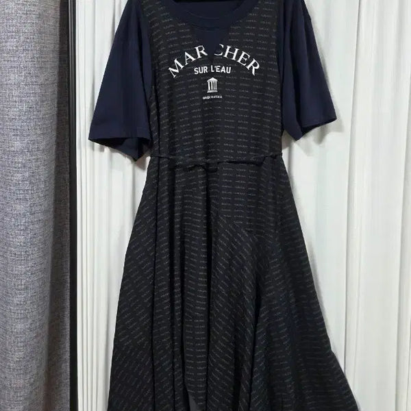 [BUNJANG] System Loose Fit Long Dress / 시스템루즈핏롱원피스(free)